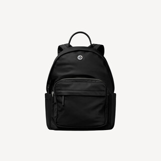 Tory Burch Logo 尼龙背囊背包 黑色 173559