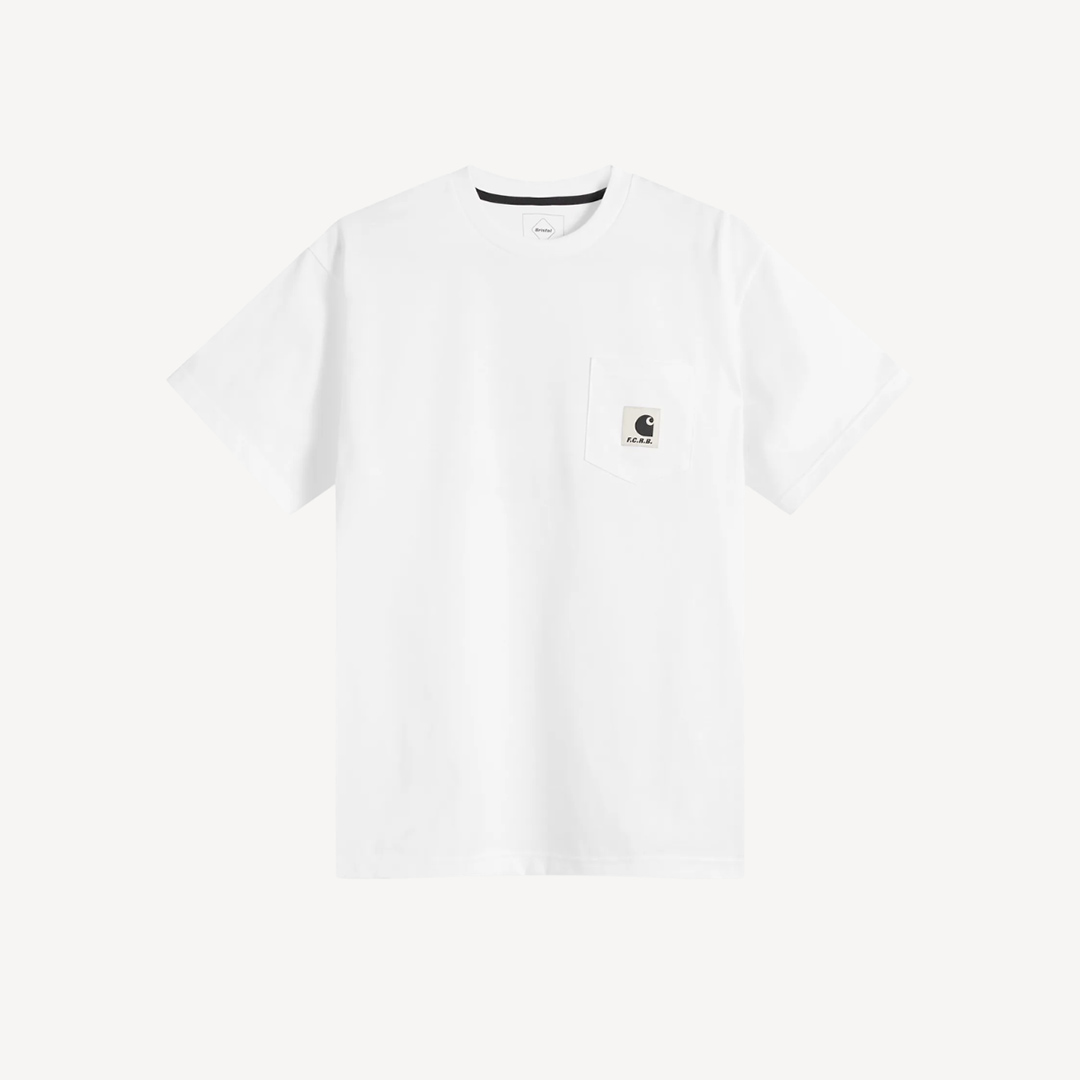 Carhartt F.C.Real Bristol x Carhartt WIP Pocket SS Tee White