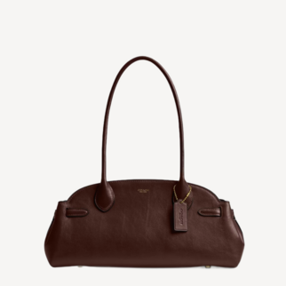 Coach Empire Carryall Bag 34 保齡球袋 楓樹棕色