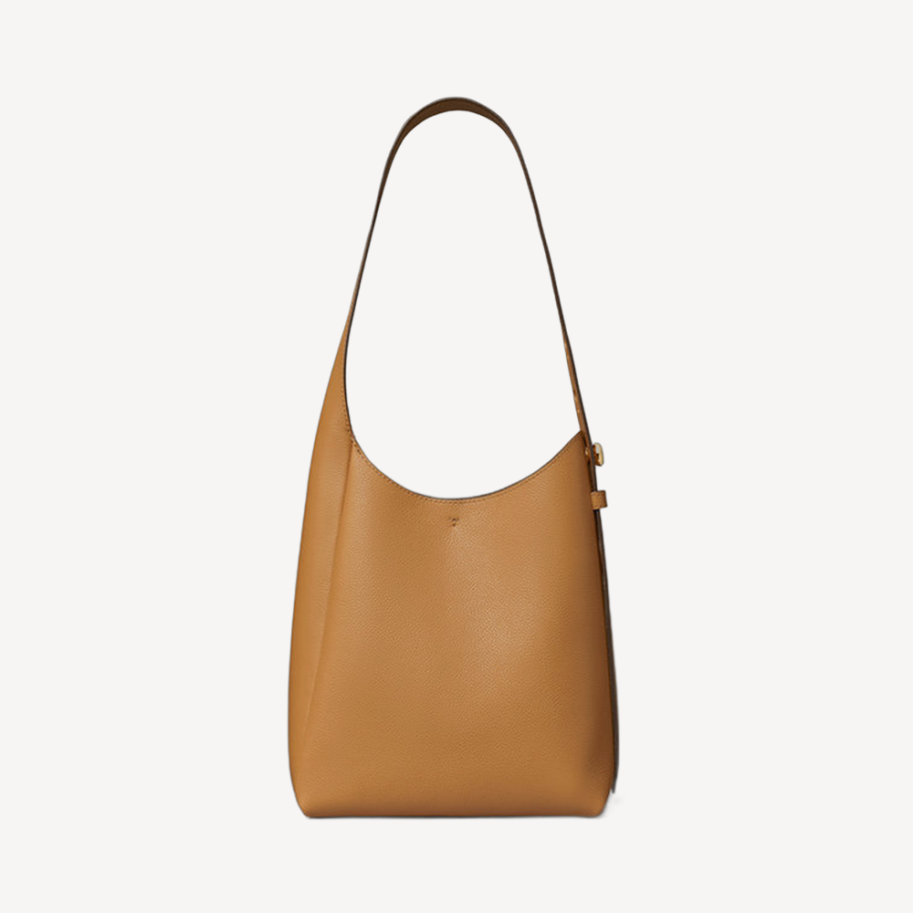 Tory Burch Small Romy Hobo Bag Tiramisu