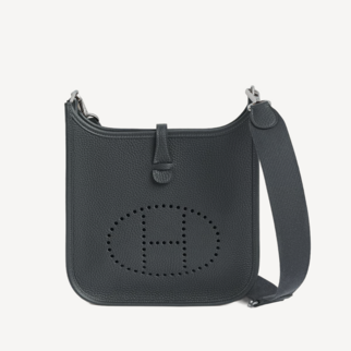 Hermes Evelyne 23 Bag 朦胧灰 银扣